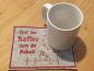 Preview: ITH - Stickdatei Mug Rug EKG-Linie Kaffeetasse